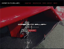 Tablet Screenshot of corsaautogallery.com